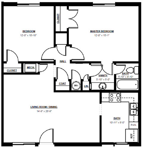 1421 N Division Street Studio-2 Beds Apartment, Affordable for Rent - Photo Gallery 6